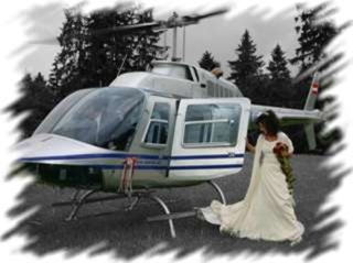 Hubschrauberflug fr Ihre Hochzeit